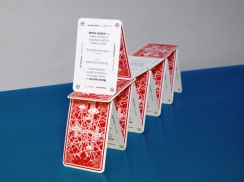 Überknackig project : Mobile Institute - Business card