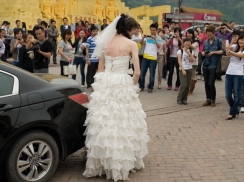 Half an hour Bride, performance, Ismaël Bennani