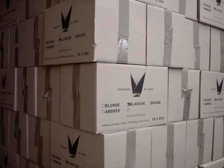 Überknackig project : Léman - cardboard packaging