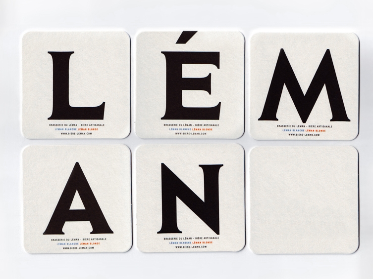 Überknackig project : Léman - Beermat