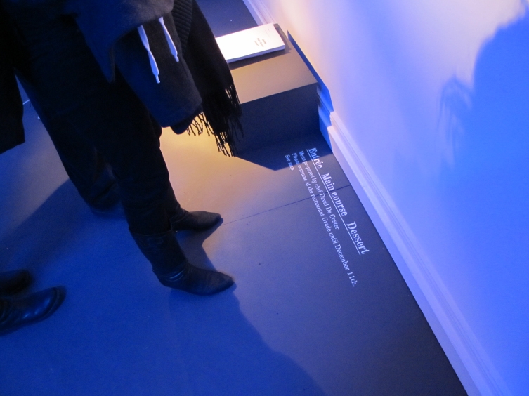 Überknackig project : Hisk & Komplot - The visitor / scenography